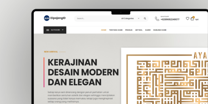Website E-Commerce DipajangID